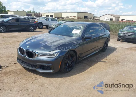 2016 BMW 750I xDrive from USA, damaged, VIN WBA7F2C51GG416492